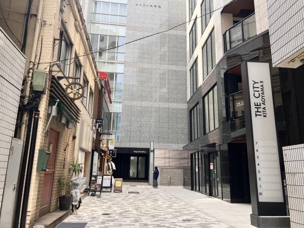 港区北青山３丁目の店舗（建物一部）
