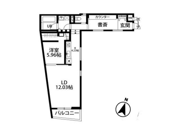 渋谷区鉢山町のアパート