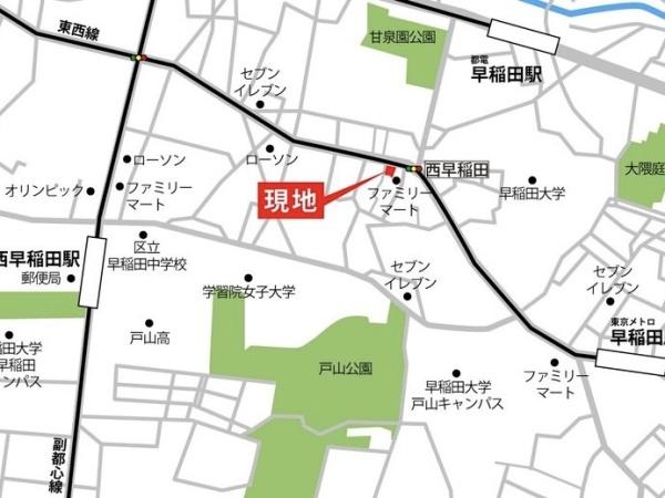 新宿区西早稲田２丁目のマンション