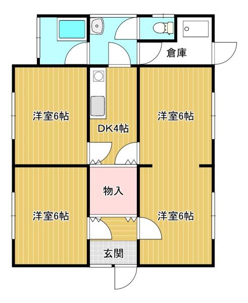 棚井貸家