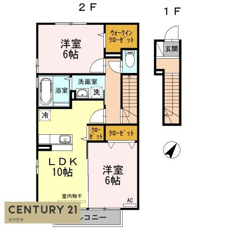 宇部市則貞３丁目のアパート