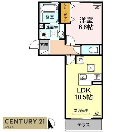 宇部市大字妻崎開作のアパート