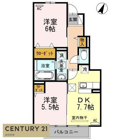 山陽小野田市大字山野井のアパート