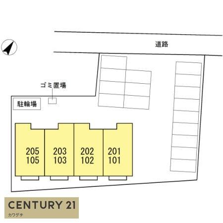 宇部市則貞３丁目のアパート