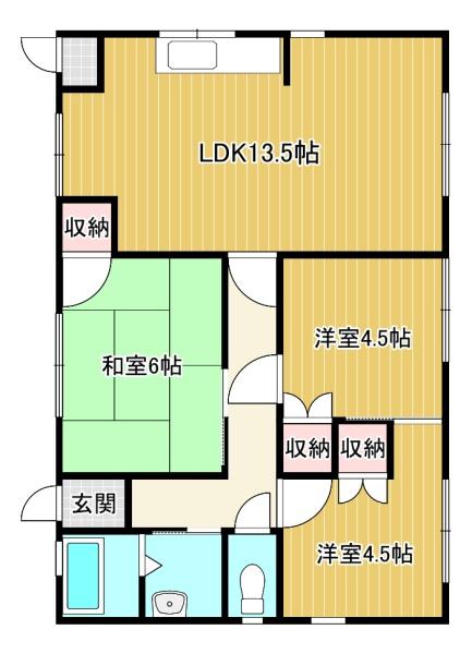 上宇部貸家