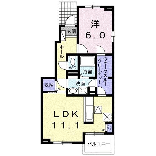 フローラ大小路A