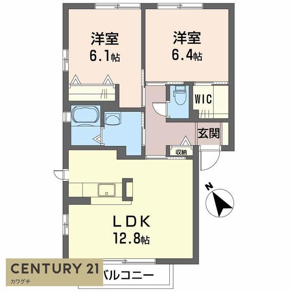 シャーメゾン洛陽　D棟