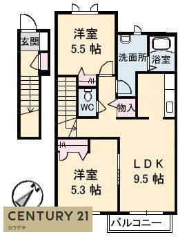 シャーメゾン明月　F棟
