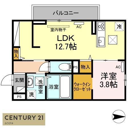 ブランネージュ中川B棟
