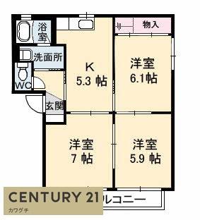 シャーメゾン明月D棟