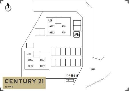 宇部市大字中山のアパート