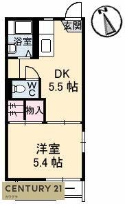 コーポ井上(間取り)