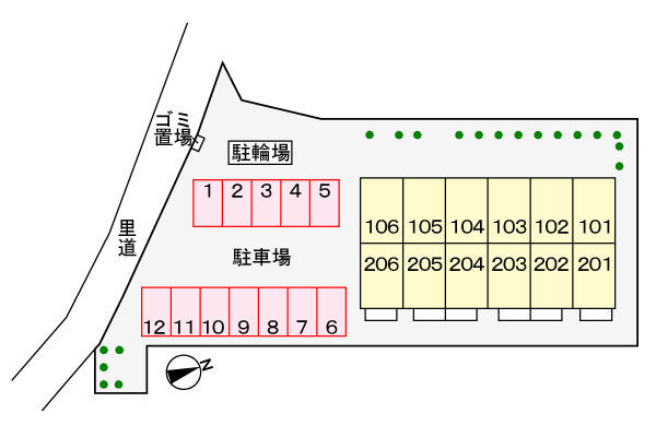 アゲイン(現地案内図)