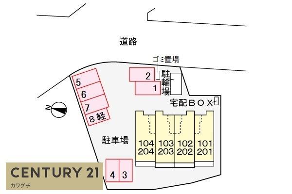 リヴィン(現地案内図)