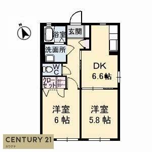 シャーメゾン明月　E棟