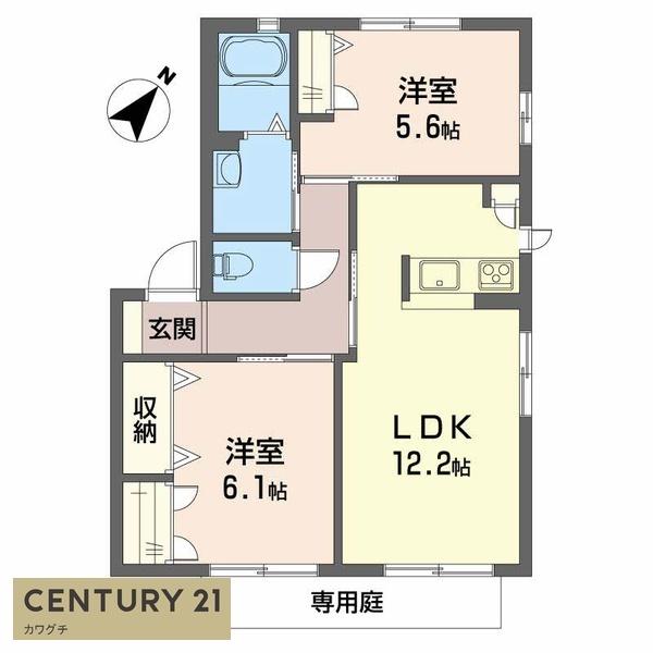 シャーメゾン洛陽　D棟