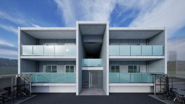 宇部市西小串４丁目のアパート