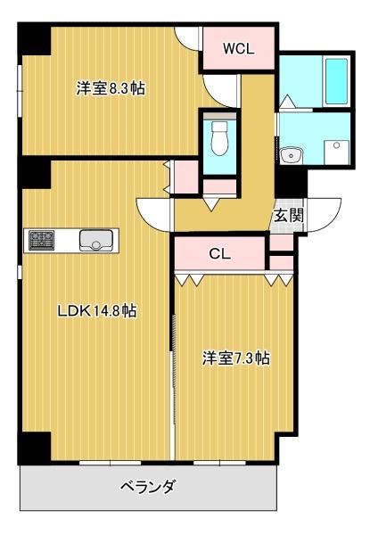 宇部市西小串４丁目のアパート