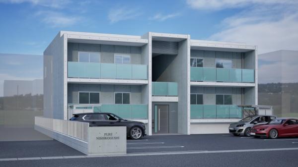 宇部市西小串４丁目のアパート