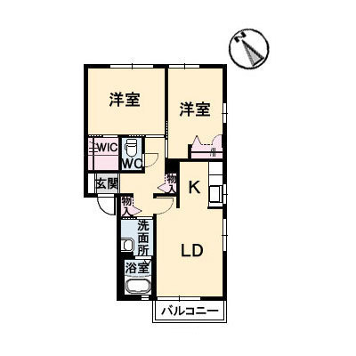 シャーメゾン洛陽C棟