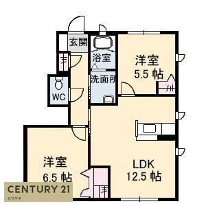 シャーメゾン明月G棟