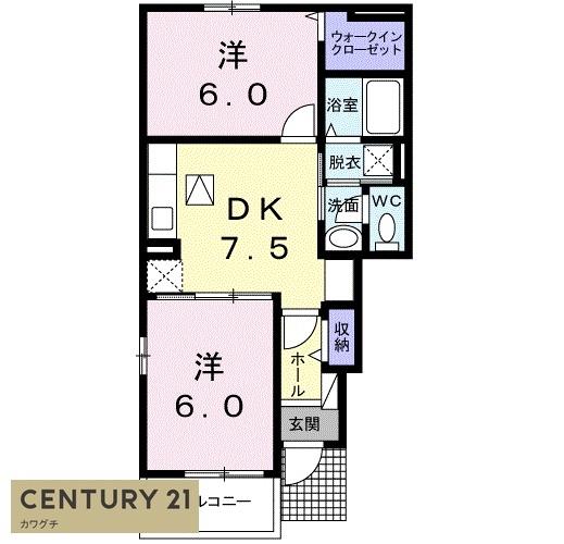 マーチ・グレイス弐番館　Ｂ