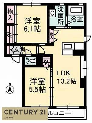 シャーメゾンしおやの杜　Ｂ棟