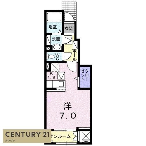 宇部市北琴芝１丁目のアパート