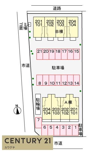 山陽小野田市港町のアパート
