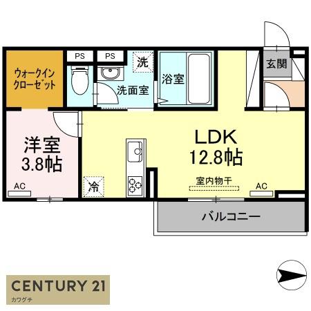 ブランネージュ中川B棟