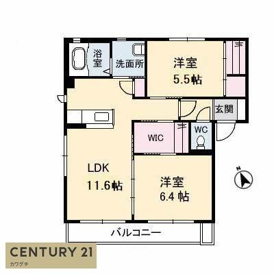 シャーメゾン山王田　Ｅ棟