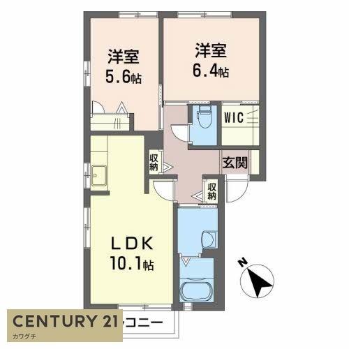 シャーメゾン洛陽C棟