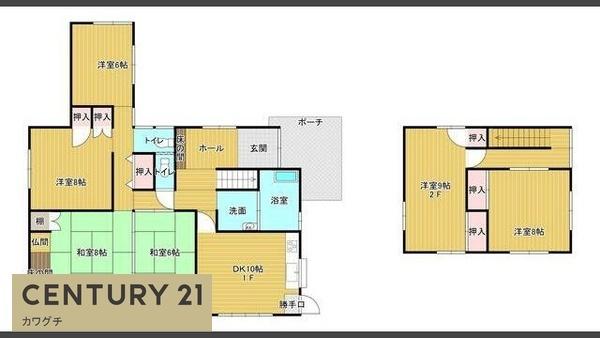 西本町１丁目貸家