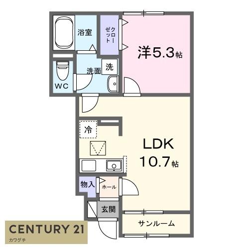中央４丁目アパート（０２８７９４７０１）
