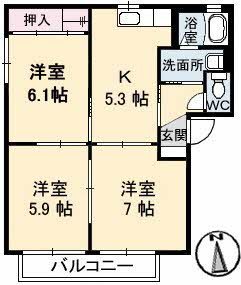シャーメゾン明月D棟