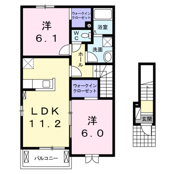 綾部市岡安町のアパート