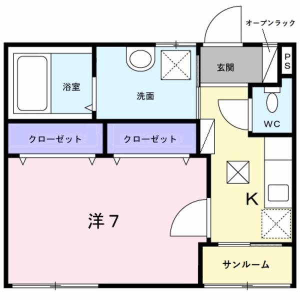 綾部市高津町のアパート