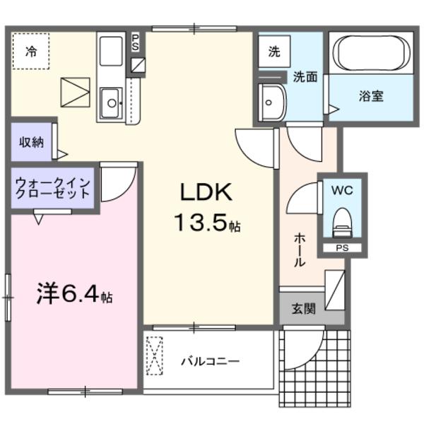 綾部市上野町のアパート
