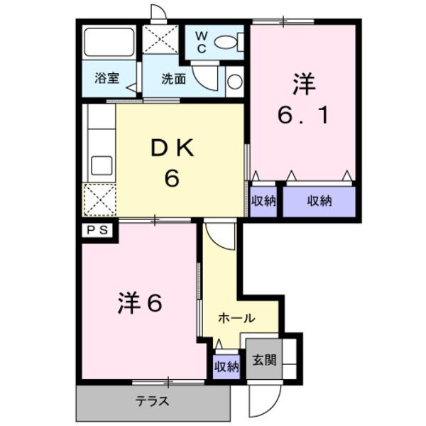 綾部市寺町のアパート