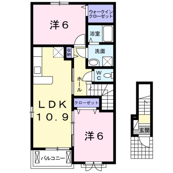 綾部市下八田町のアパート