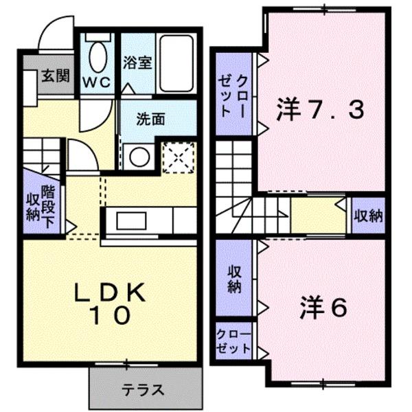 綾部市並松町のアパート