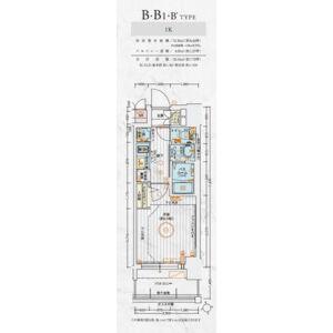 エステムコート名古屋鶴舞Ⅱレアーヴ(間取り)