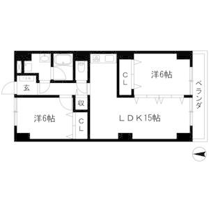 ビラ三秀(間取り)