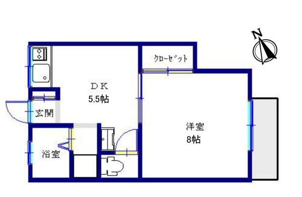 川崎市中原区上小田中１丁目のアパート
