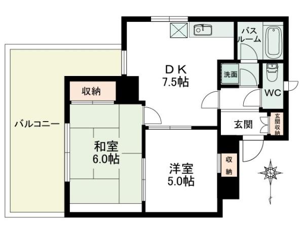 川崎市中原区新城１丁目のマンション