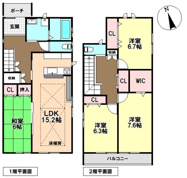 中川区横前　新築一戸建て