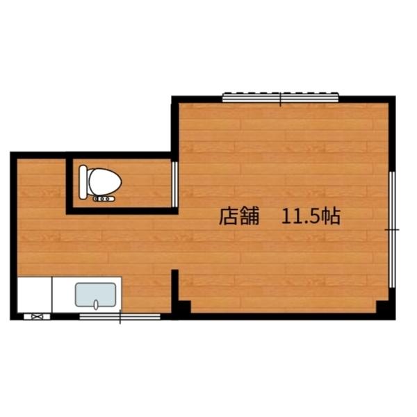 長崎市扇町の店舗（建物一部）