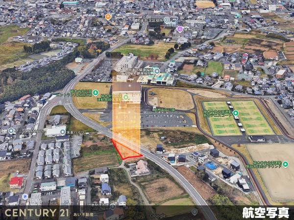 熊本市北区植木町岩野の貸地