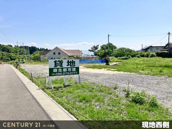 熊本市北区植木町岩野の貸地