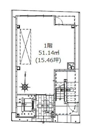 銀河ビル1階